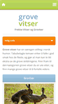 Mobile Screenshot of grove-vitser.no